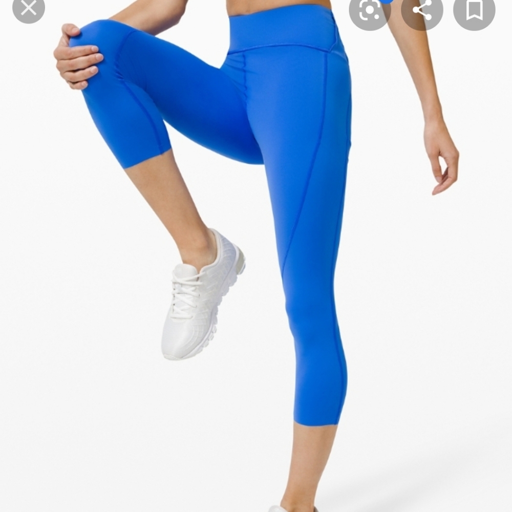 Lululemon Free to Speed HR Run Crop 21"